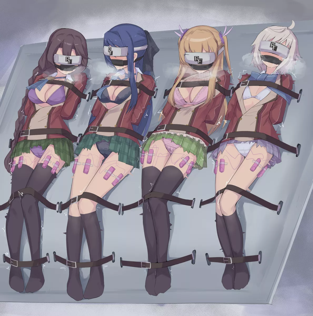 Group brainwashing in progress (Yuri-Yumi )