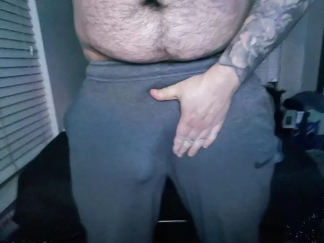 Heard people love grey sweatpants