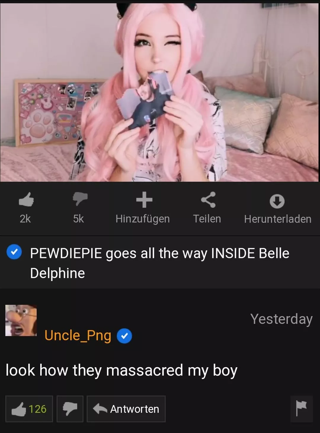 He's at an better place now