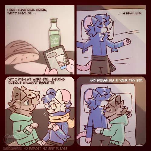 Home is where the heart is ~ comic by me @maiathoustra