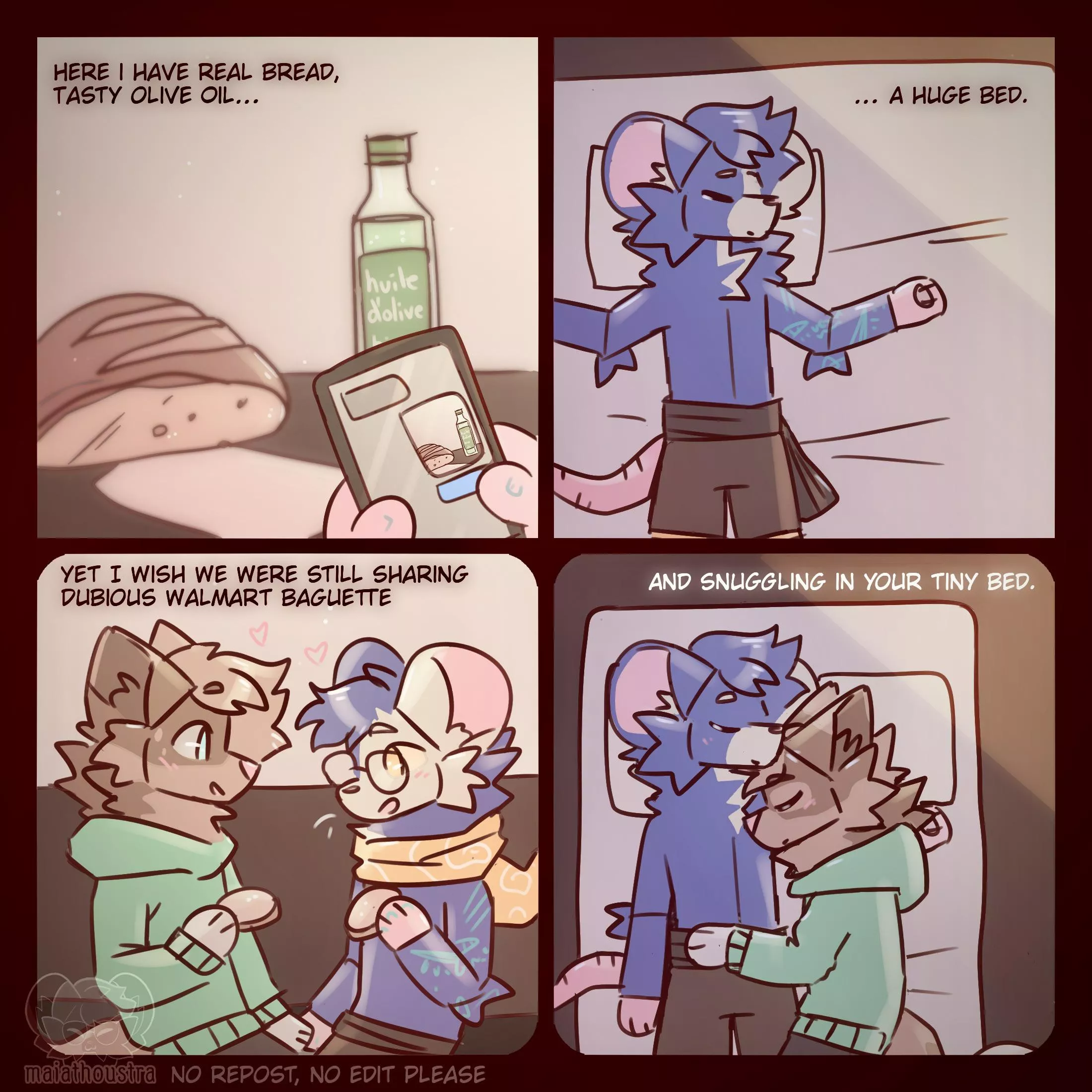 Home is where the heart is ~ comic by me @maiathoustra