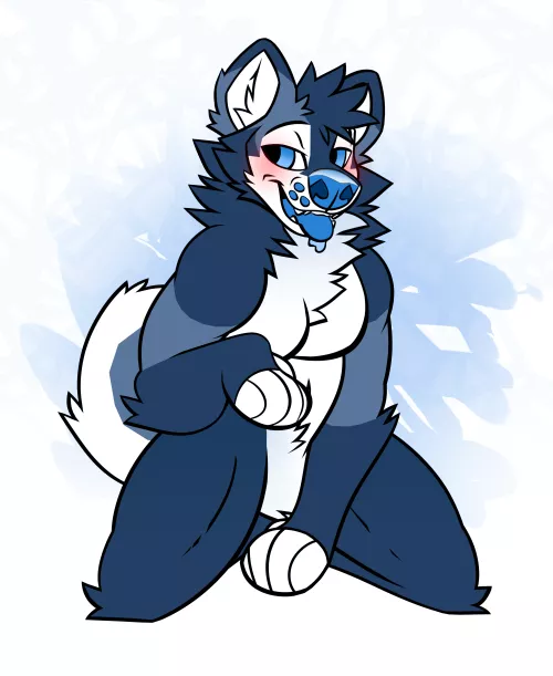 Huff (Art by @LakkiTheFox)