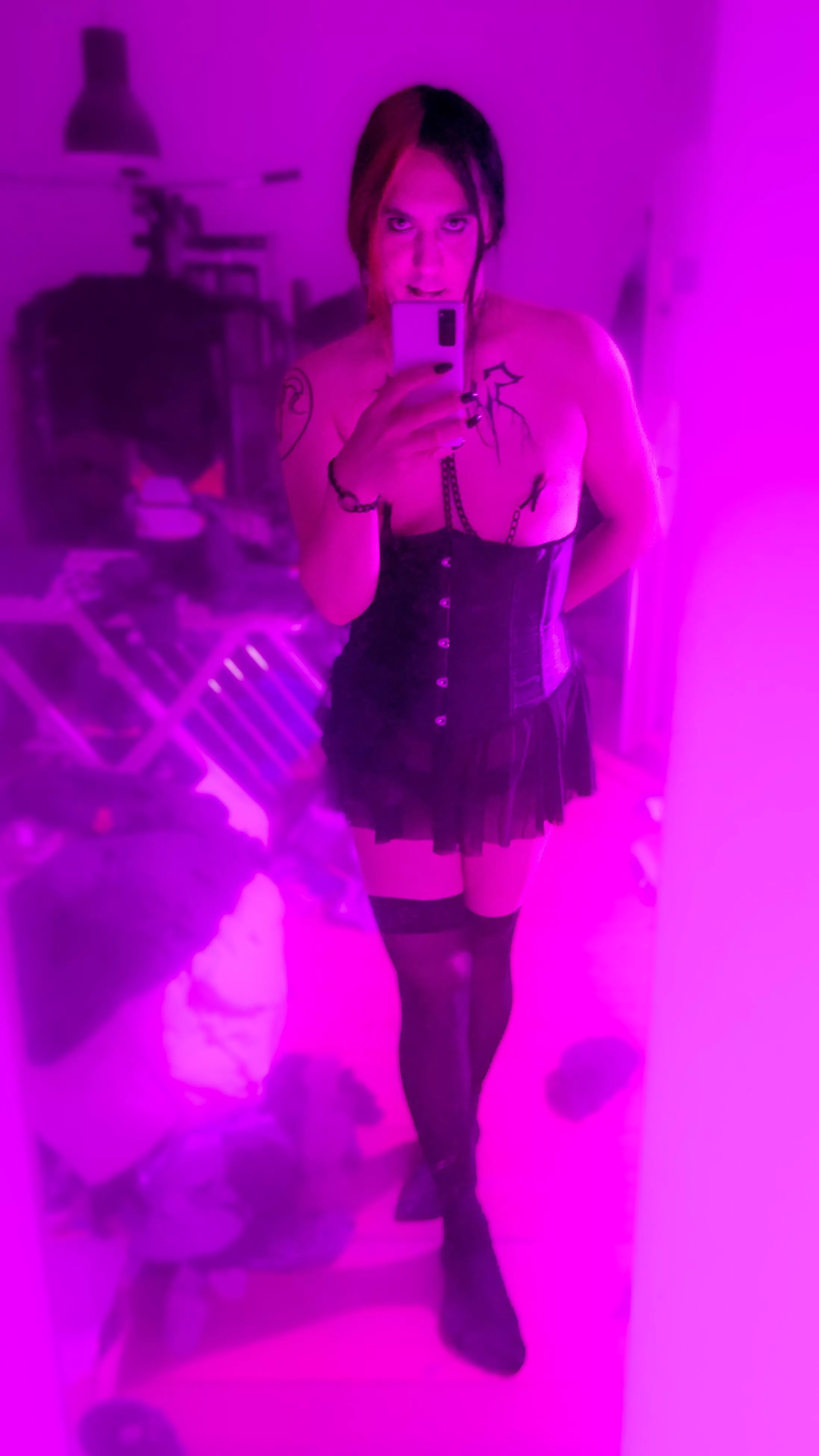 I hope not to be wrong here as a femboy. I really love my first corset (even if it's not as tight as I tied to make it alone ^^). 😇