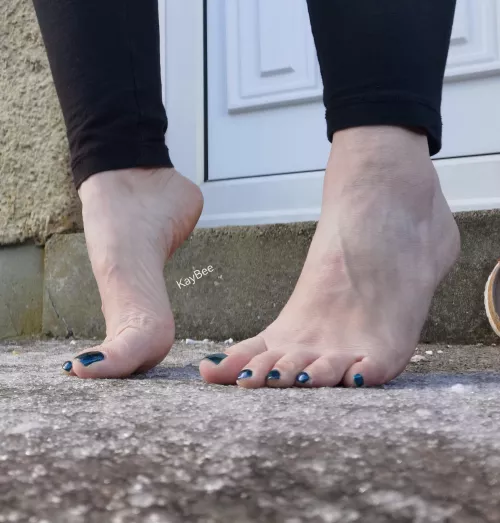 I just love crunchy frost under my feet