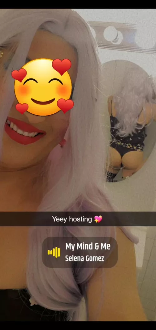 I love this wig it's so long 😍❤💕