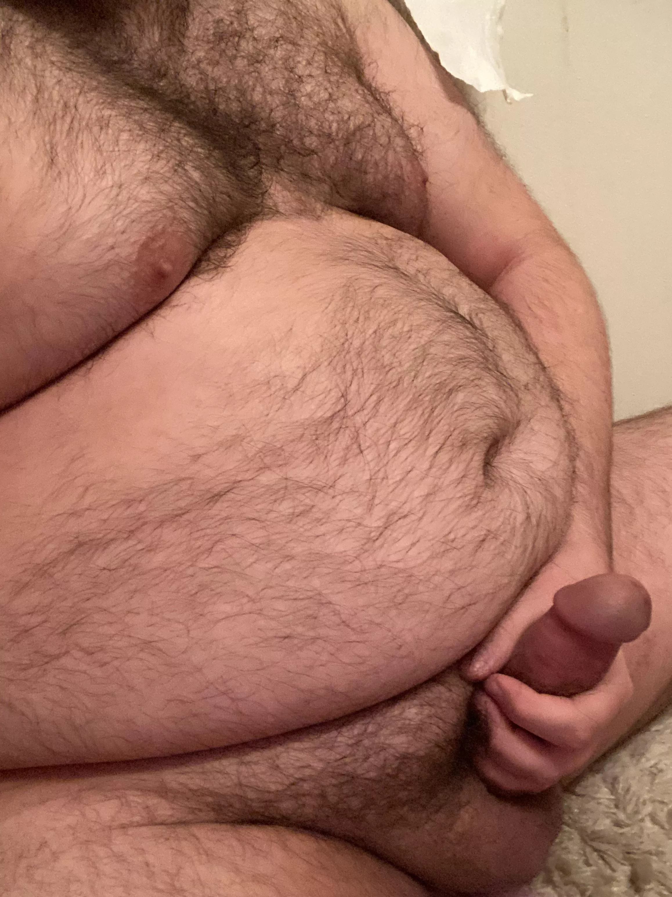 I need someone to fill up with my cum. Maybe make your belly as big as mine ;)