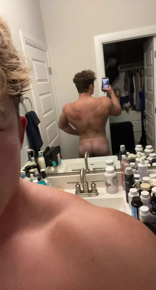 I squat a bit…😜