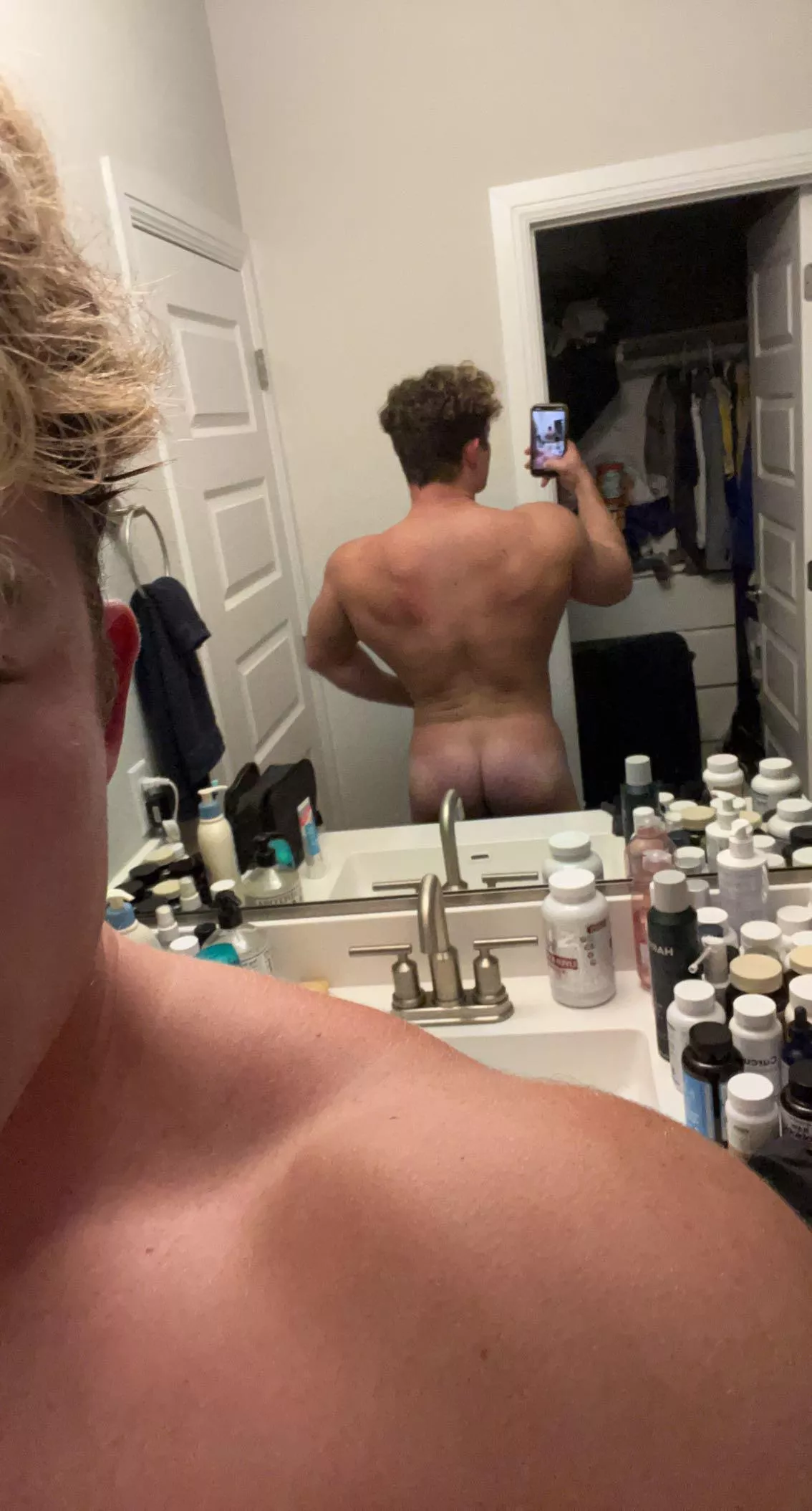 I squat a bit…😜