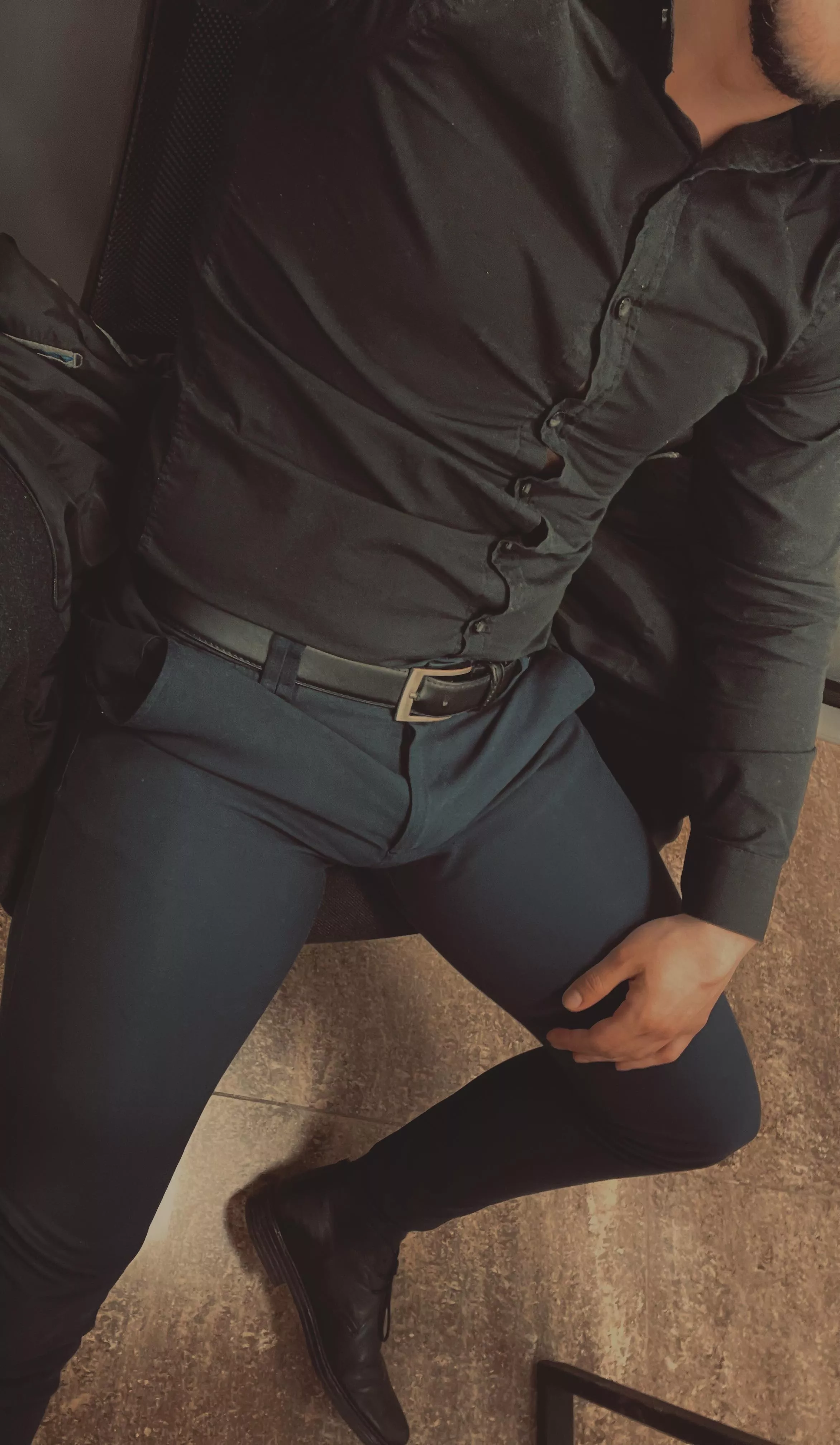 Imagine being pleased by me!