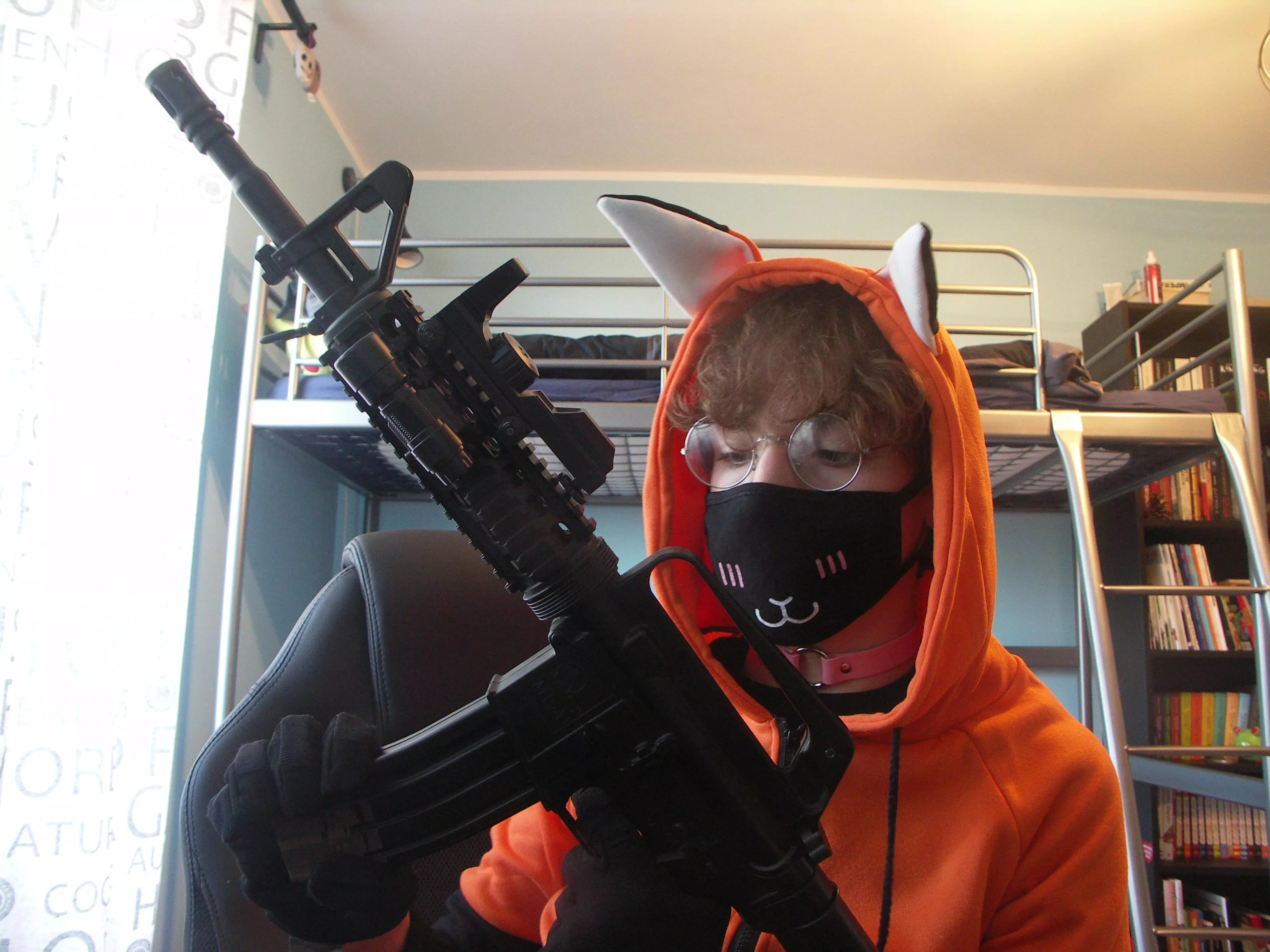 In Poland foxes hunt you