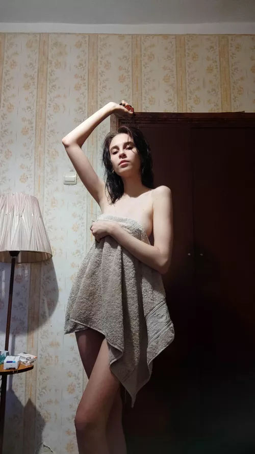 It's always such a good feeling after a shower.