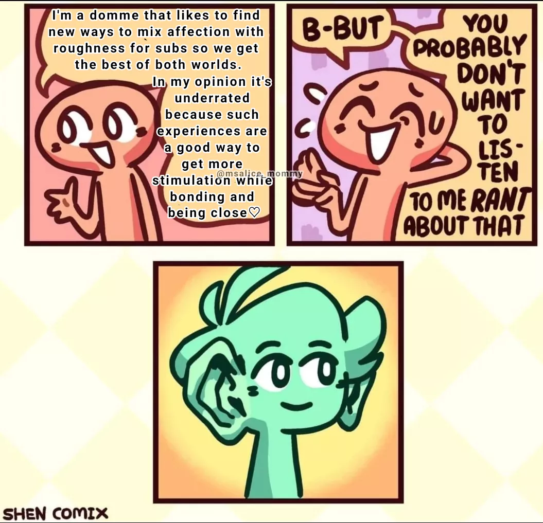 It's heavily underrated in my opinion, the middle path basically. Do you agree?💜✨(Thanks Shen Comix for the template!)