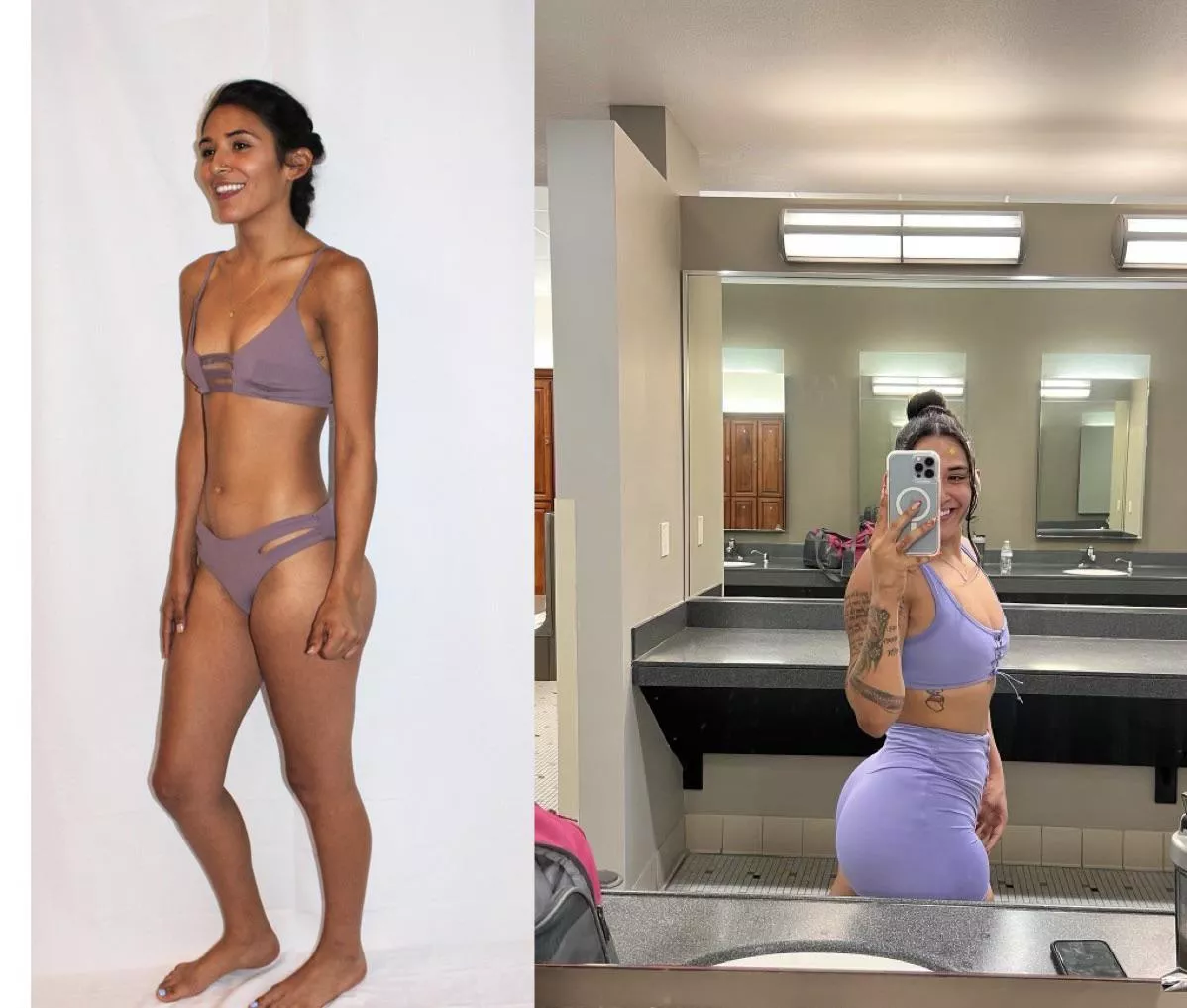 Look at my transformation 🥹