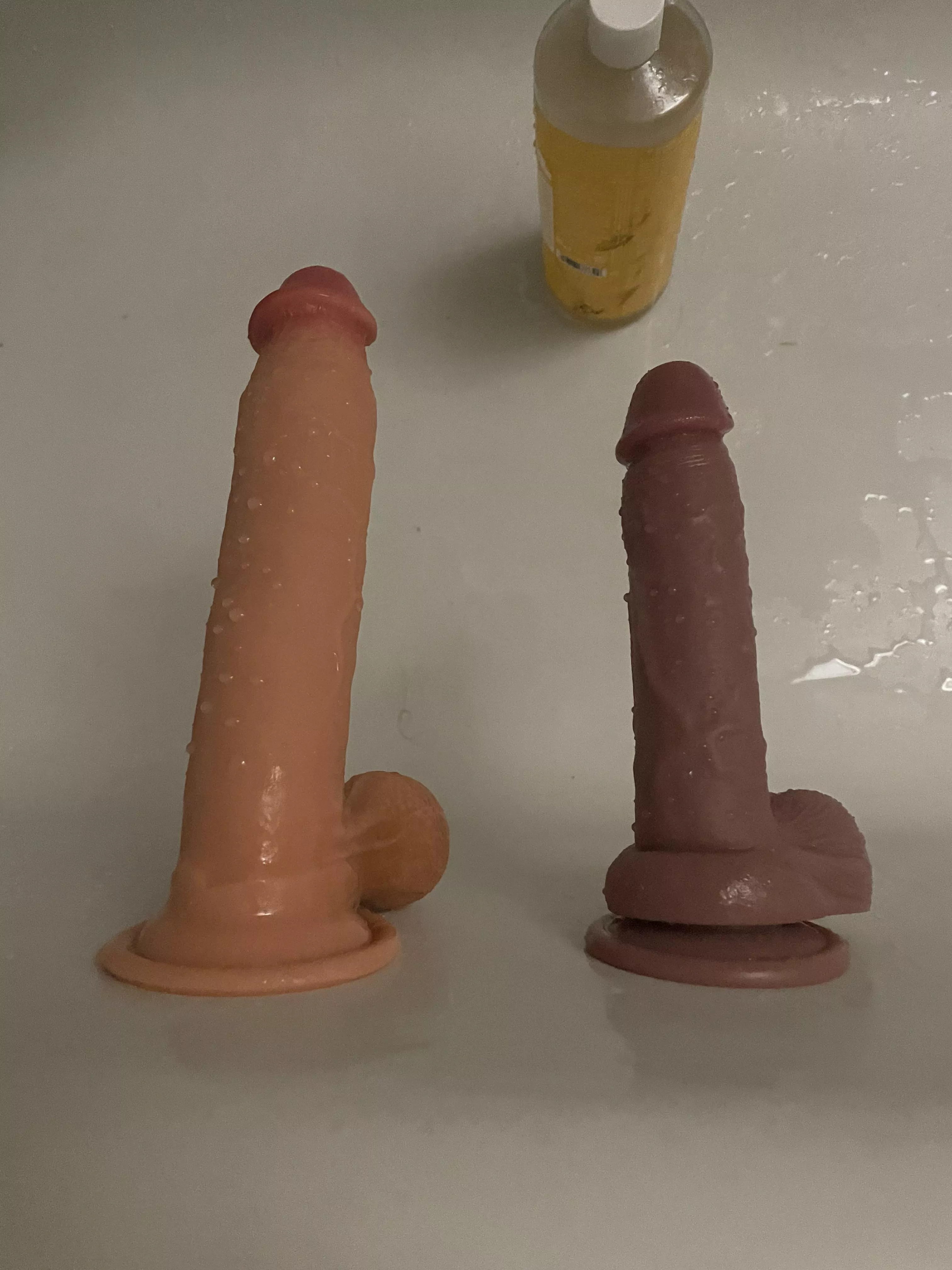 Made the boi wash these before bed. Slightly emasculating but he did it with a smile 🥰