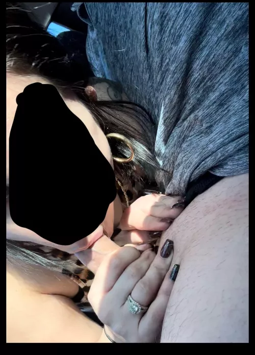 Making good use of the Dunkin parking lot 🤤