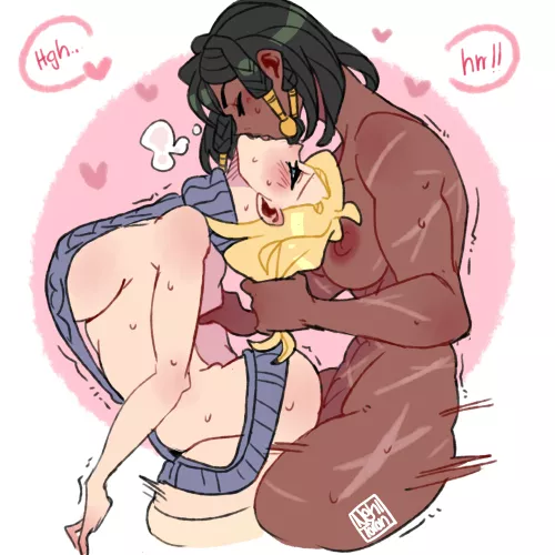 Mercy And Pharah After The Date (Nekitoototo ) [Overwatch]