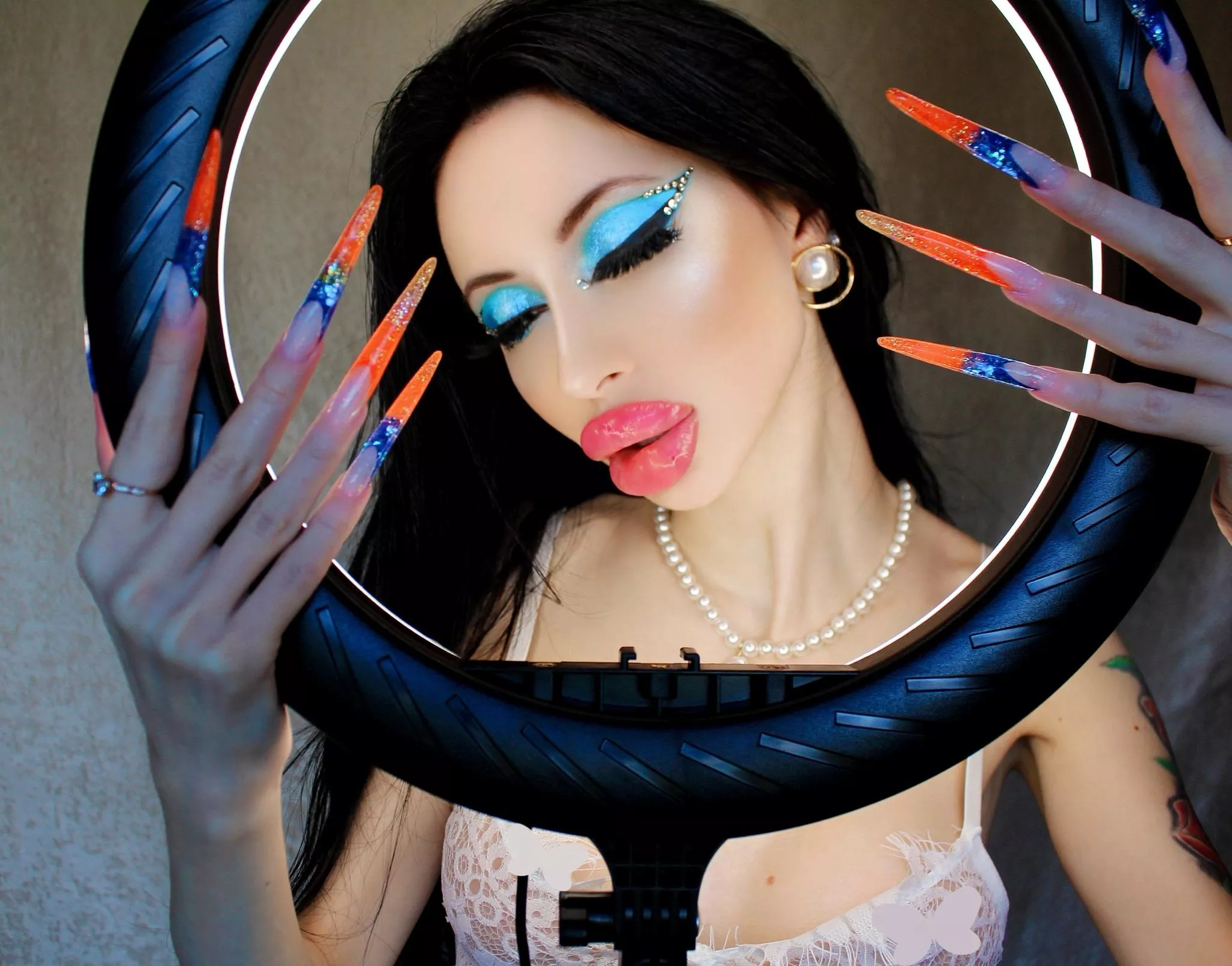 My pillows after injections the next day