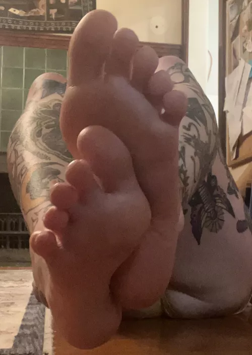 My soles are so ticklish!