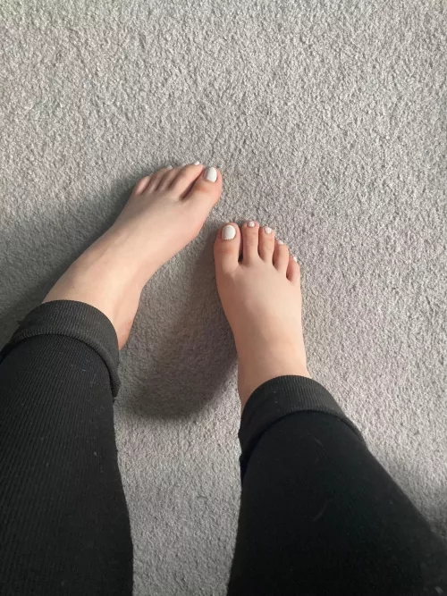 My white toes