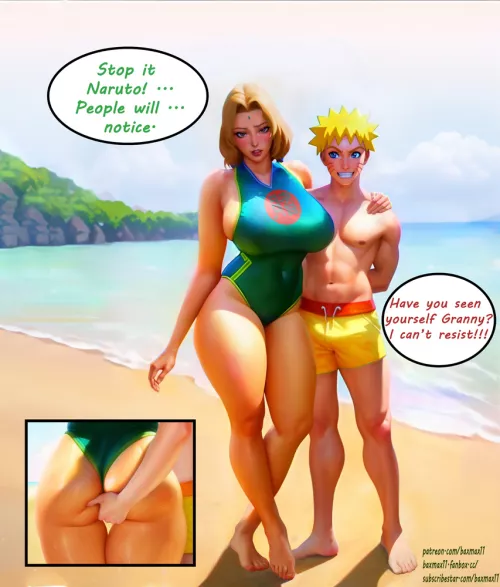 Naruto Uzumaki, Tsunade Senju (Baxmax11) [Naruto]