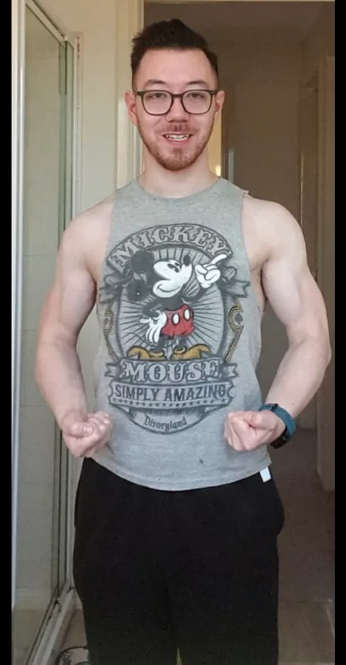 Never too old for Mickey Mouse 🙂