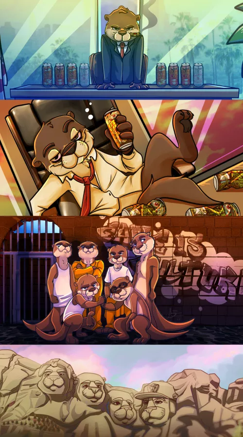 [OC] Part 1 of this compilation of pieces i did for a super fun GTA parody, except it's 