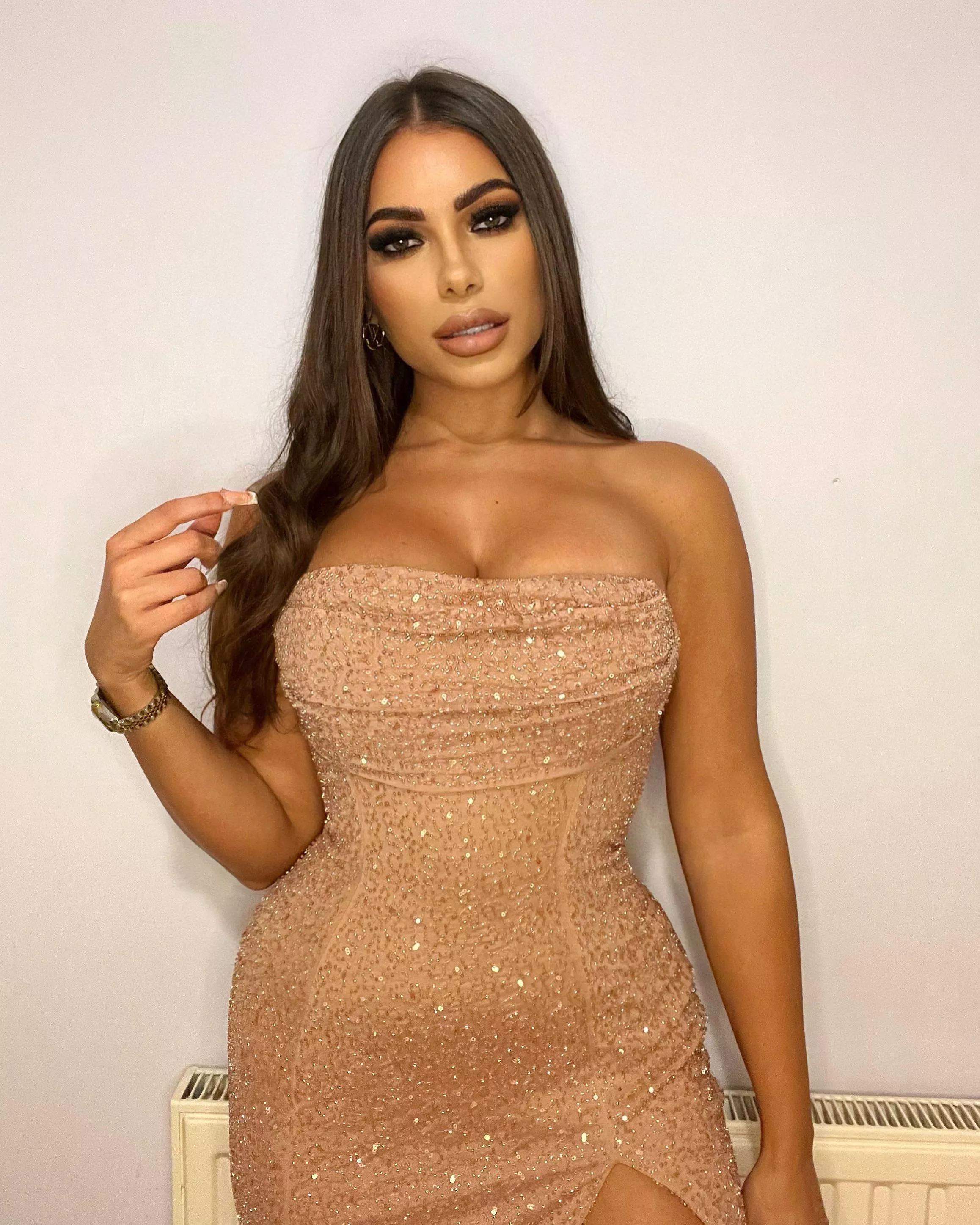 On me or on the floor?