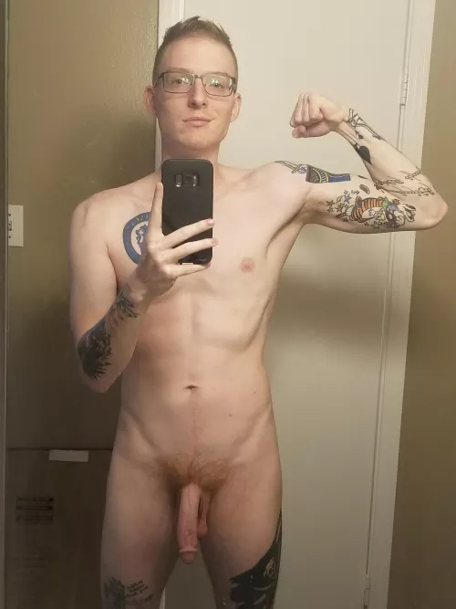 Pretty lean these days, but I figured I'd have fun with a little flex for y'all. 😏