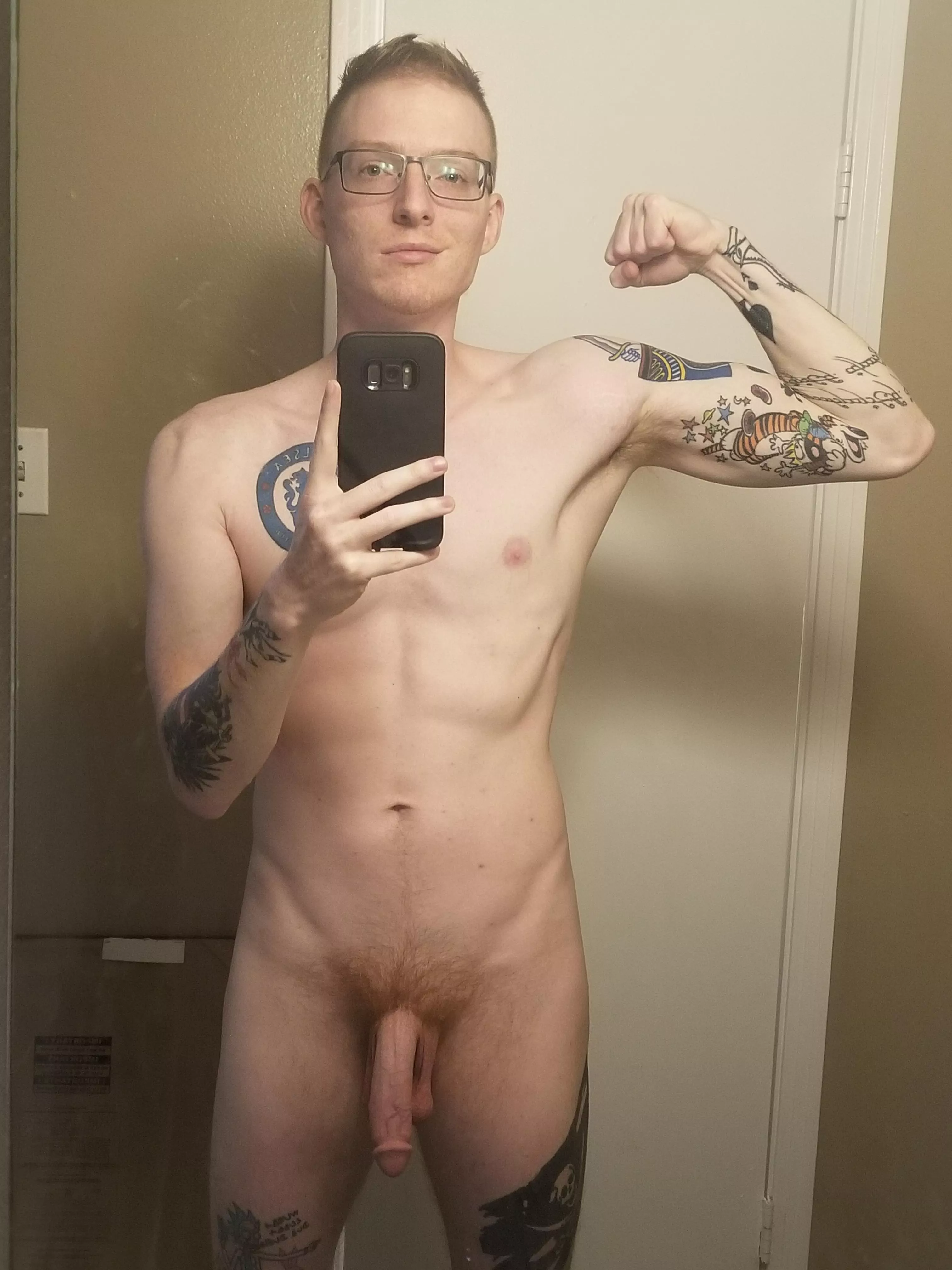 Pretty lean these days, but I figured I'd have fun with a little flex for y'all. 😏