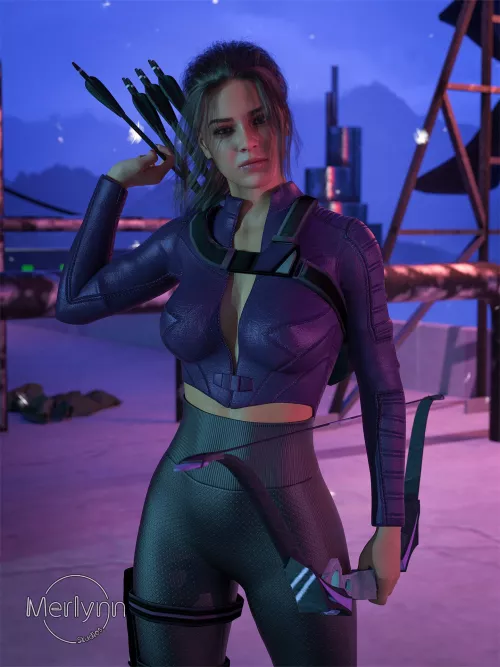 Sexy Kate Bishop (MerlynnStudios) [Marvel]