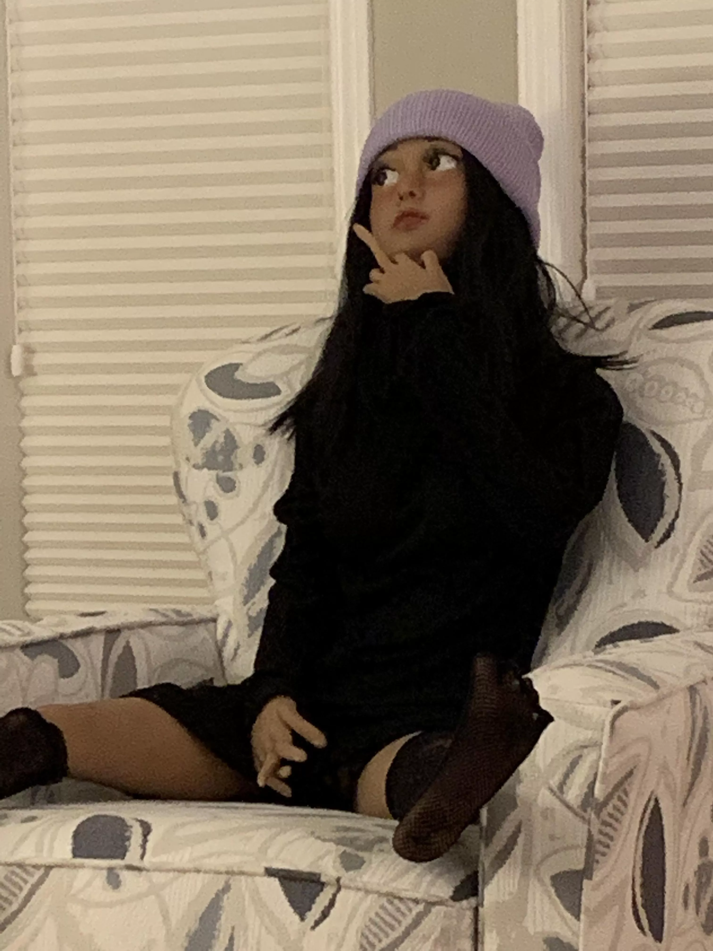 She's such a baddie follow my adventures @sabrinatheteenybitch