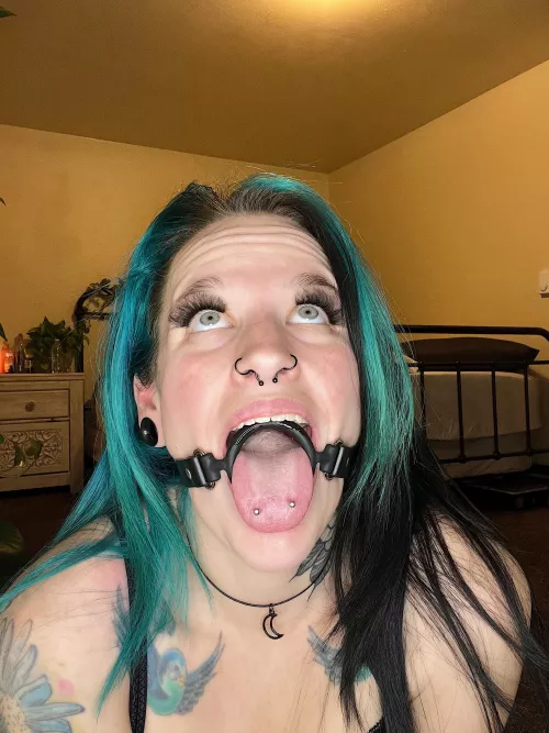 So much spit, so much drool