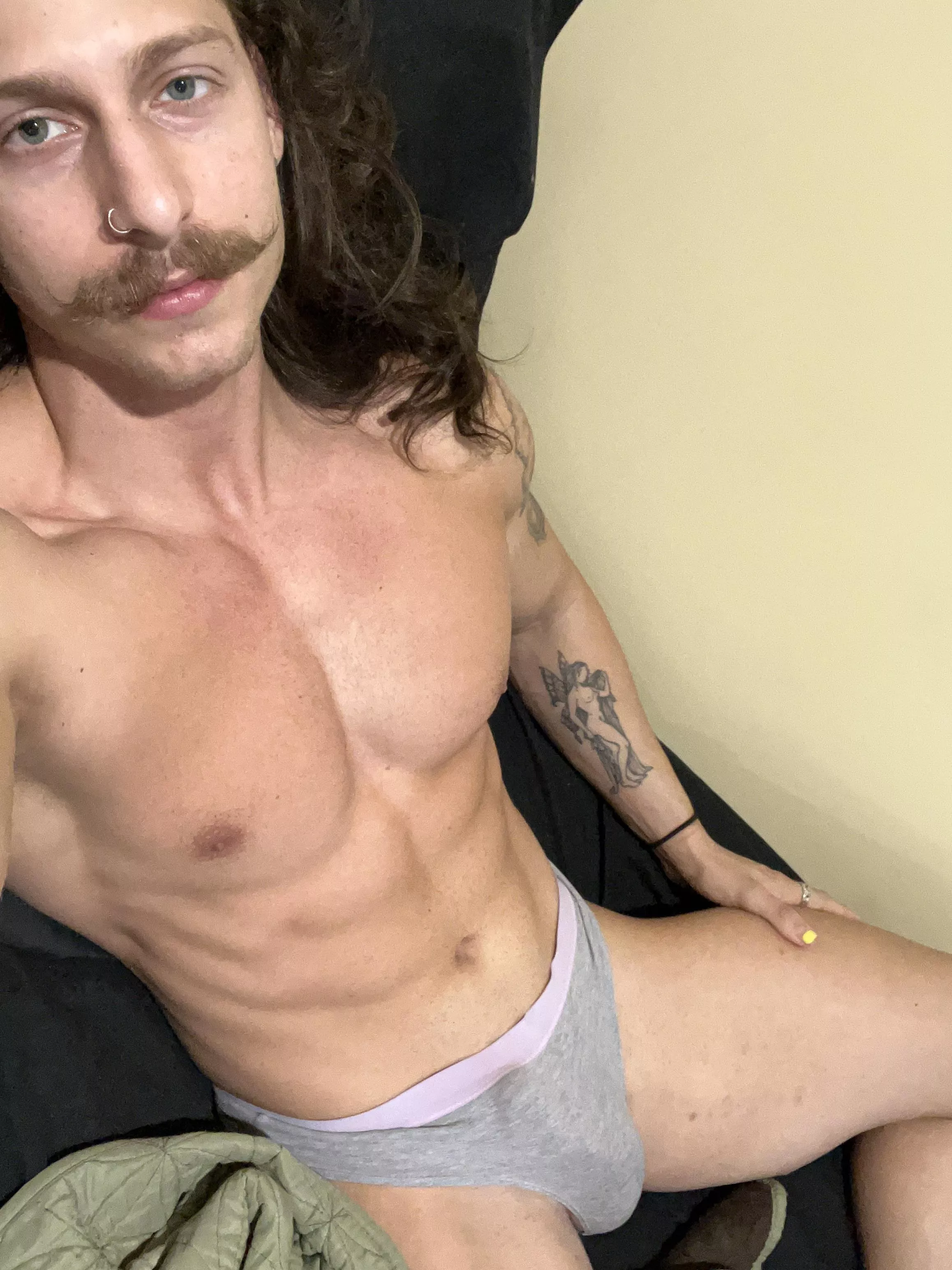 Someone washed my laundry and ruined the color... how do you like the new color?;)