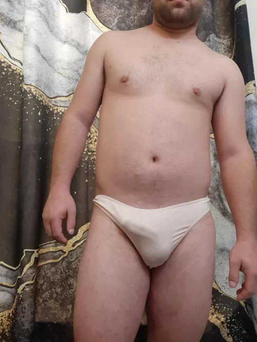 Sophie B thong front side