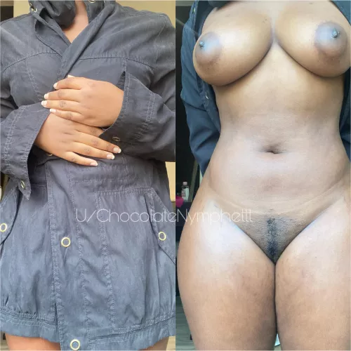 The only suitable thing to wear under a coat