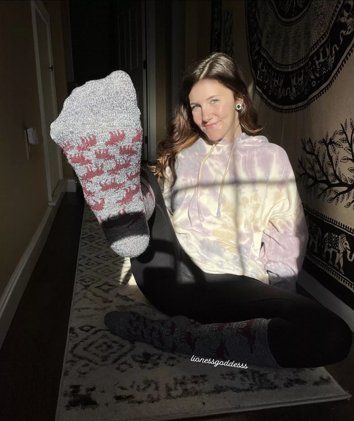 These socks are so nice and warm❄️