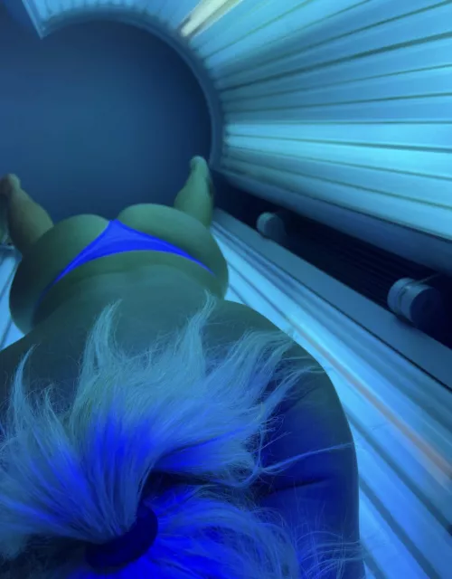 This peach is ready to eat