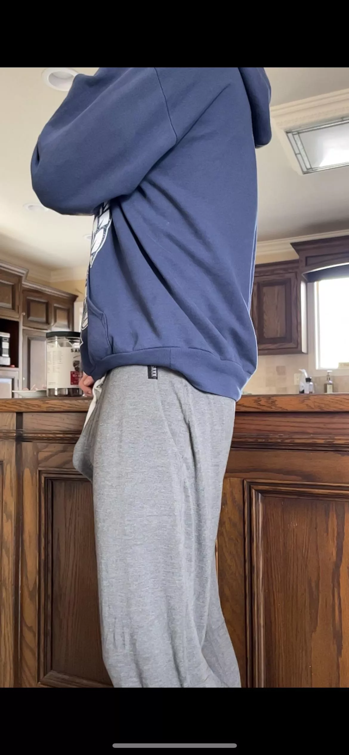 Took some sneaky pics of my sister’s boyfriend this morning… damn.