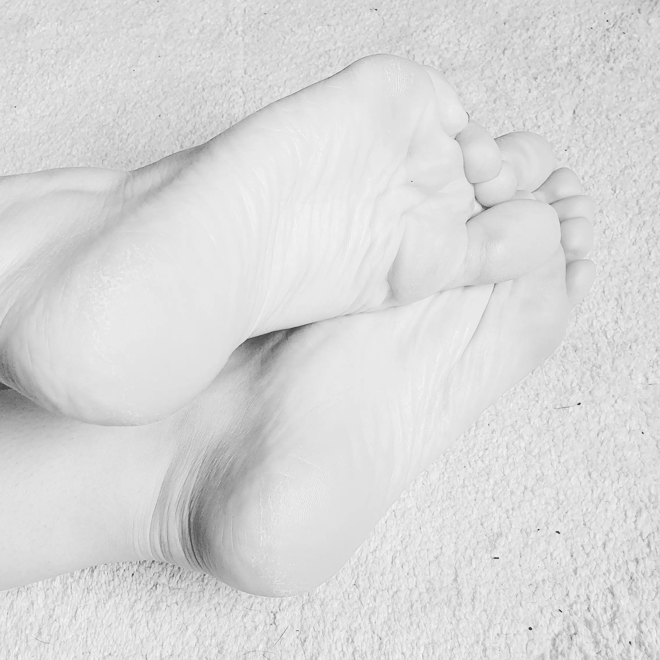 Touch my feet and you'll forever be under my spell