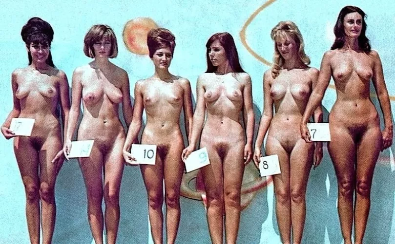 Vintage nude beauty pageant