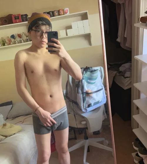 want me to pull these down a little? 😗