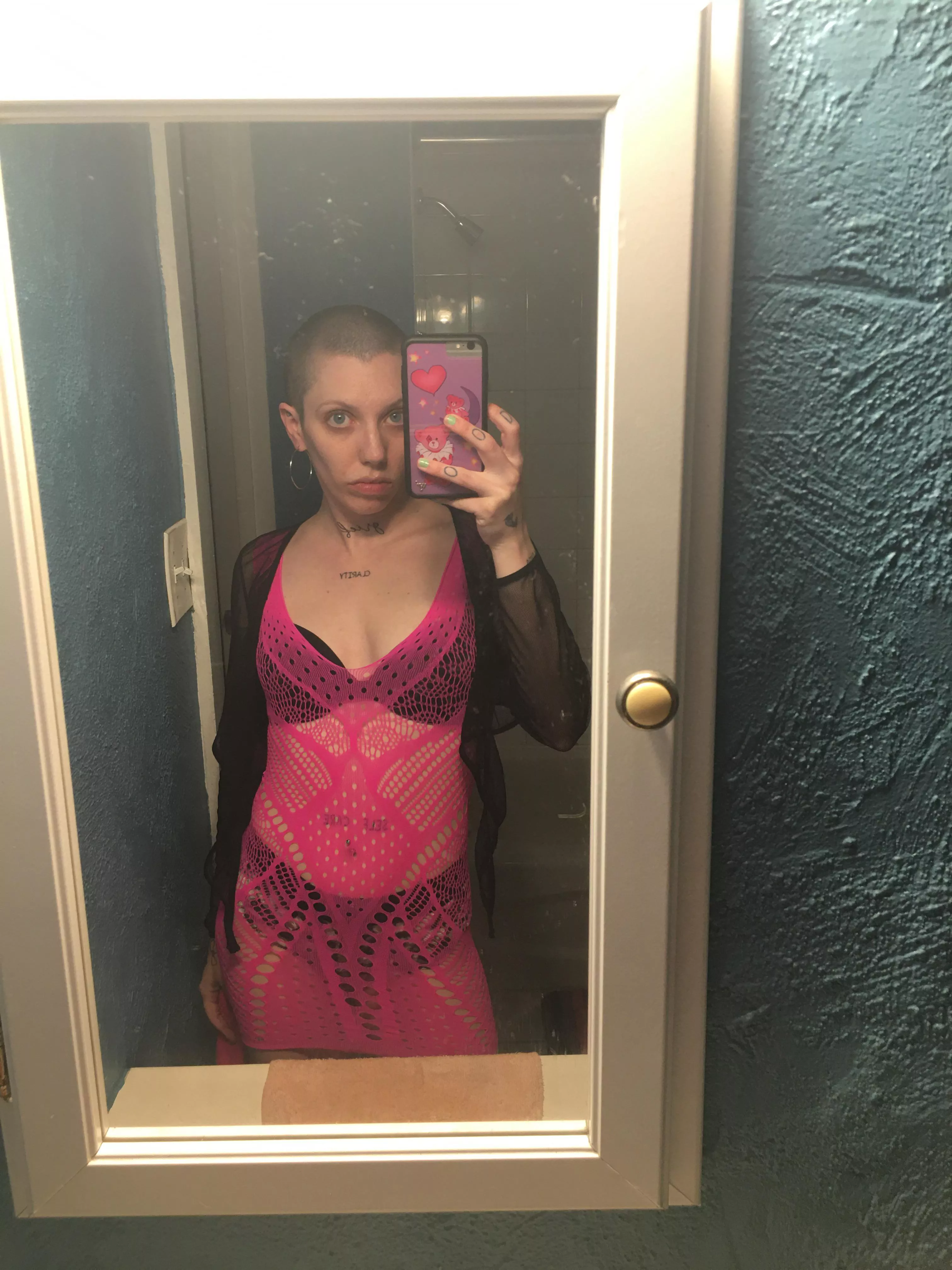 went out dancing in this 🎀 would you dance with me? 👀