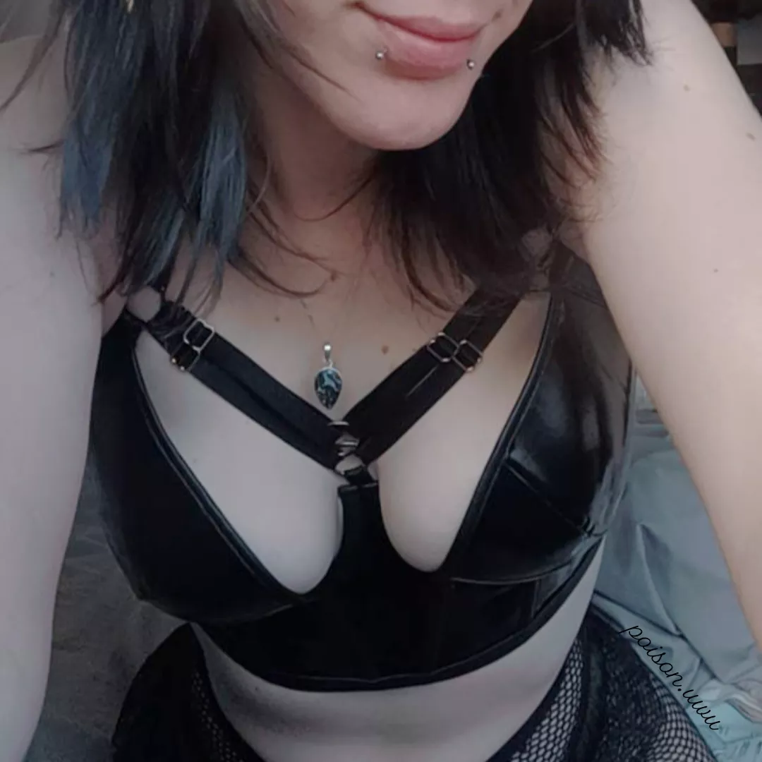 Would you let me sit on your face while wearing this? 🥺