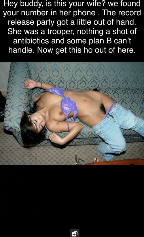 Your wife’s an executive assistant for a prominent record label.