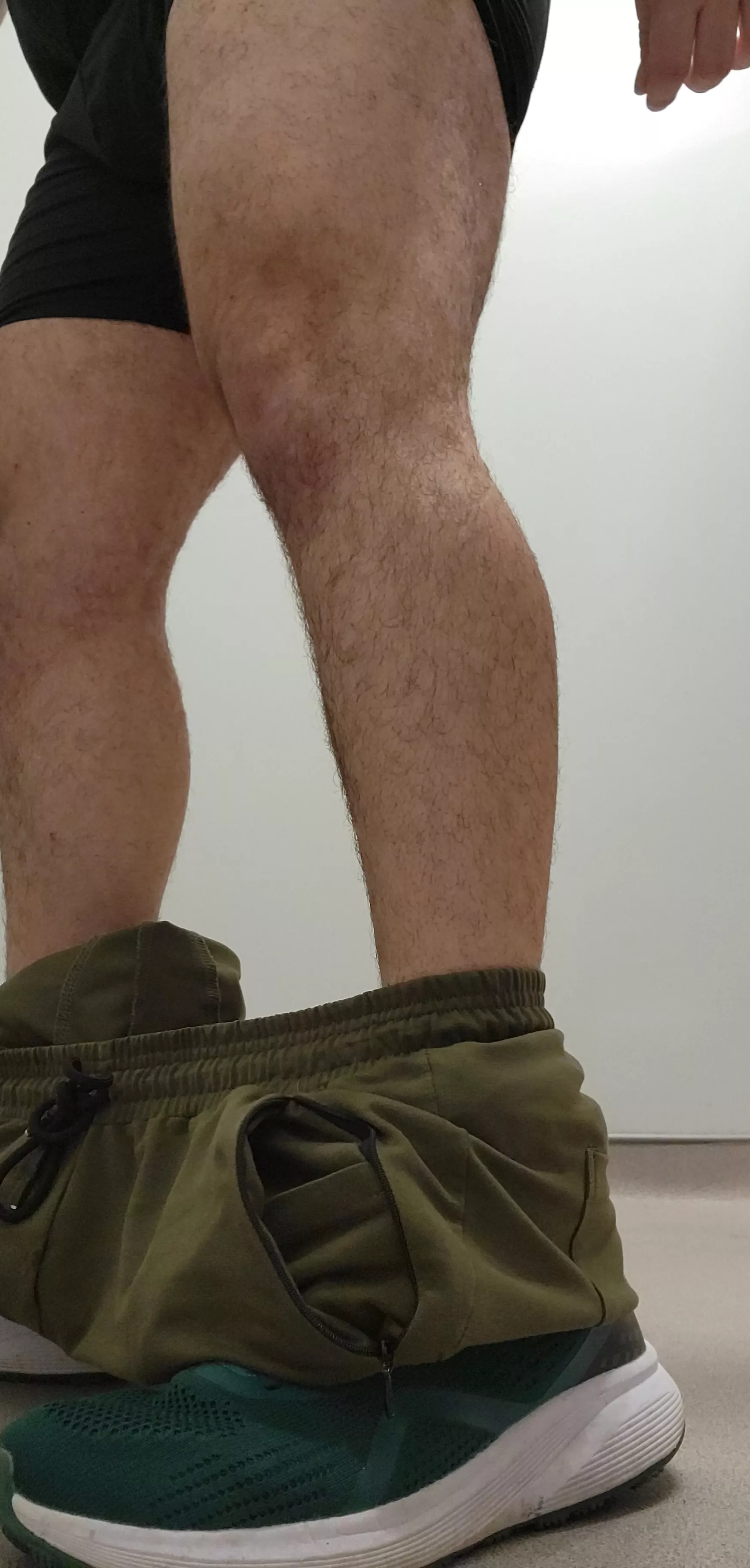 After leg day. Squats included