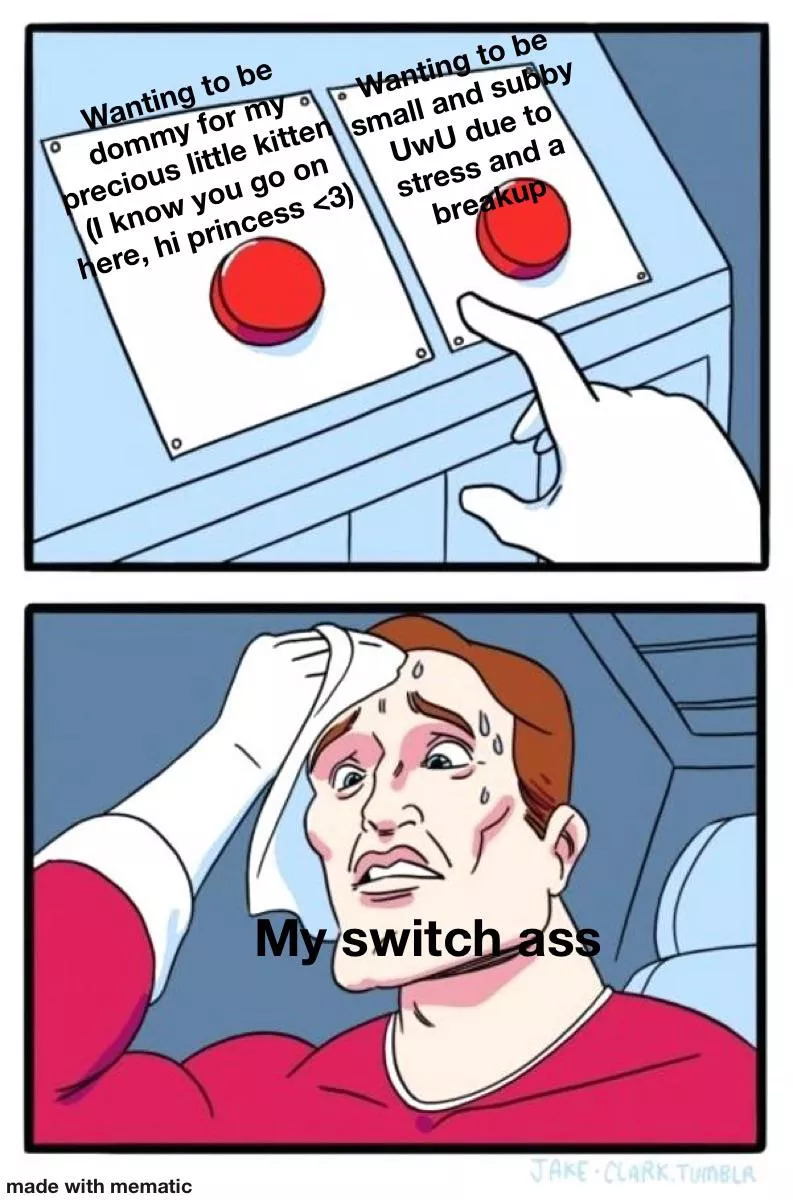 Ah, the joys of being a people pleaser and a switch