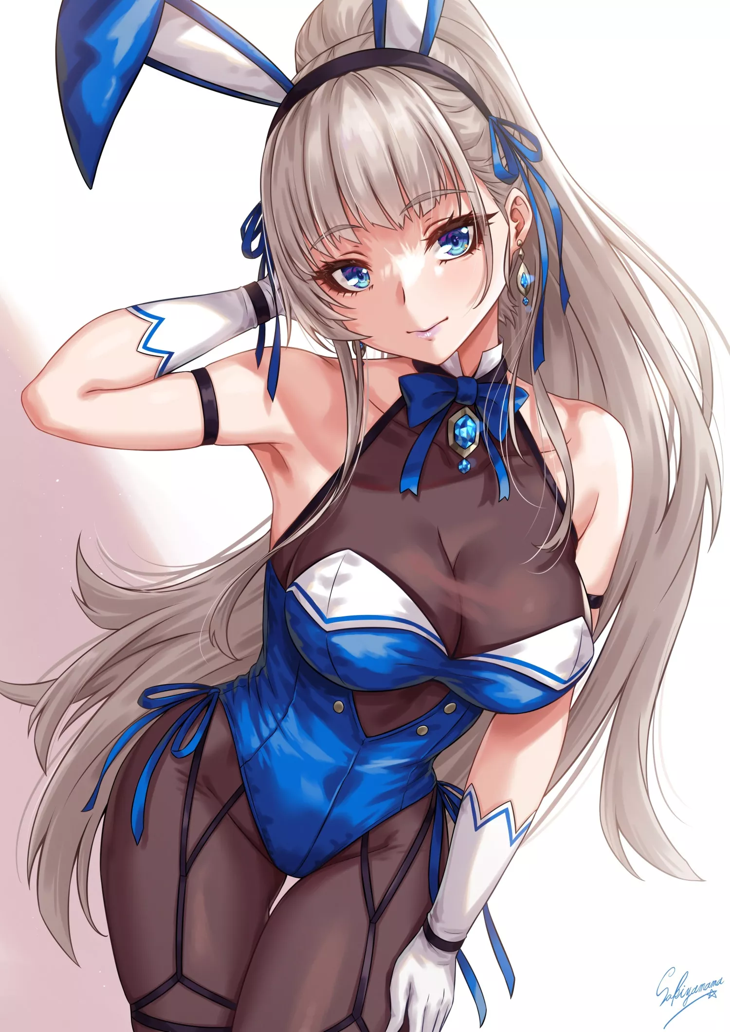 Blue Bunny Girl