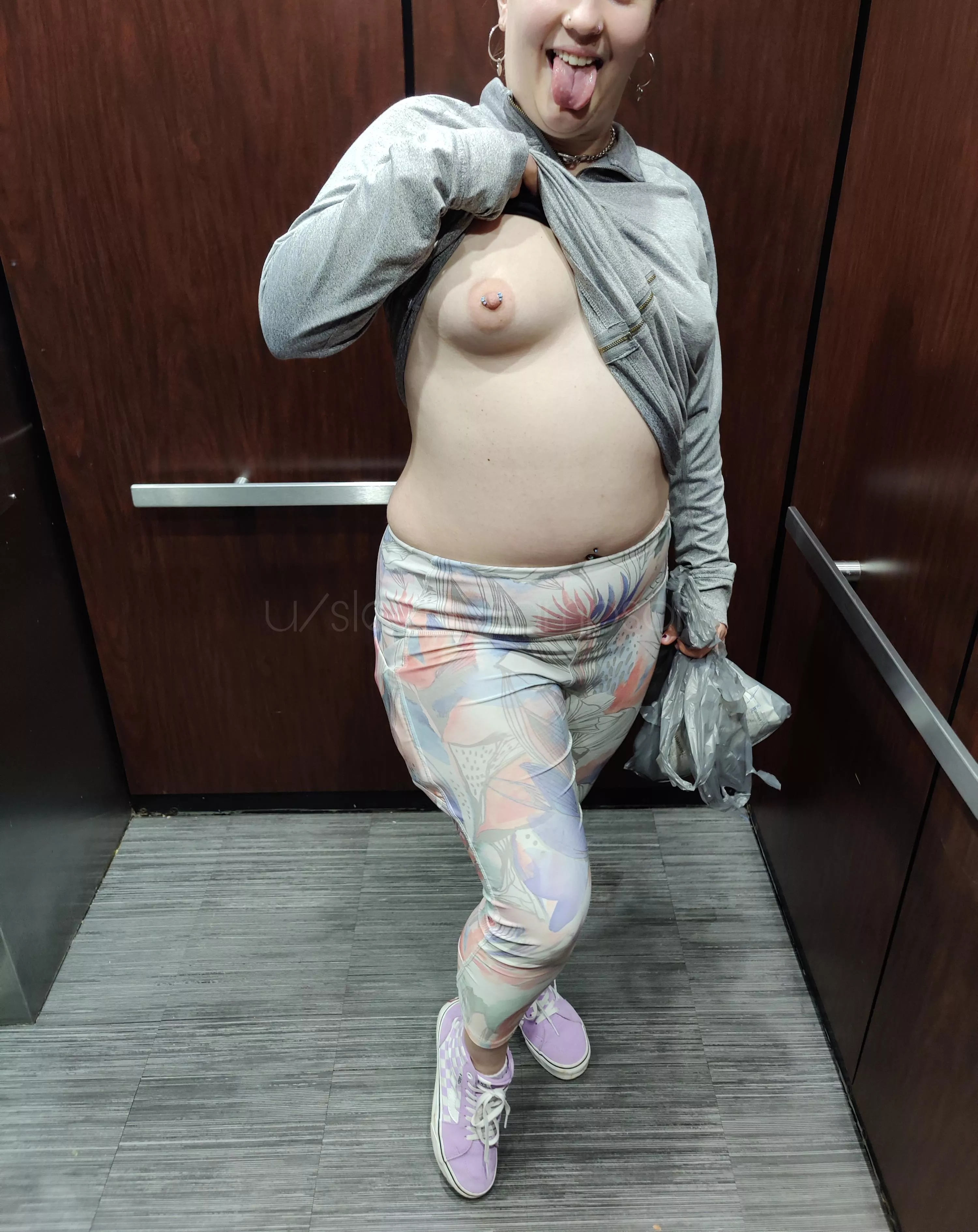 can I get a rise out of you on the elevator [oc] [f]
