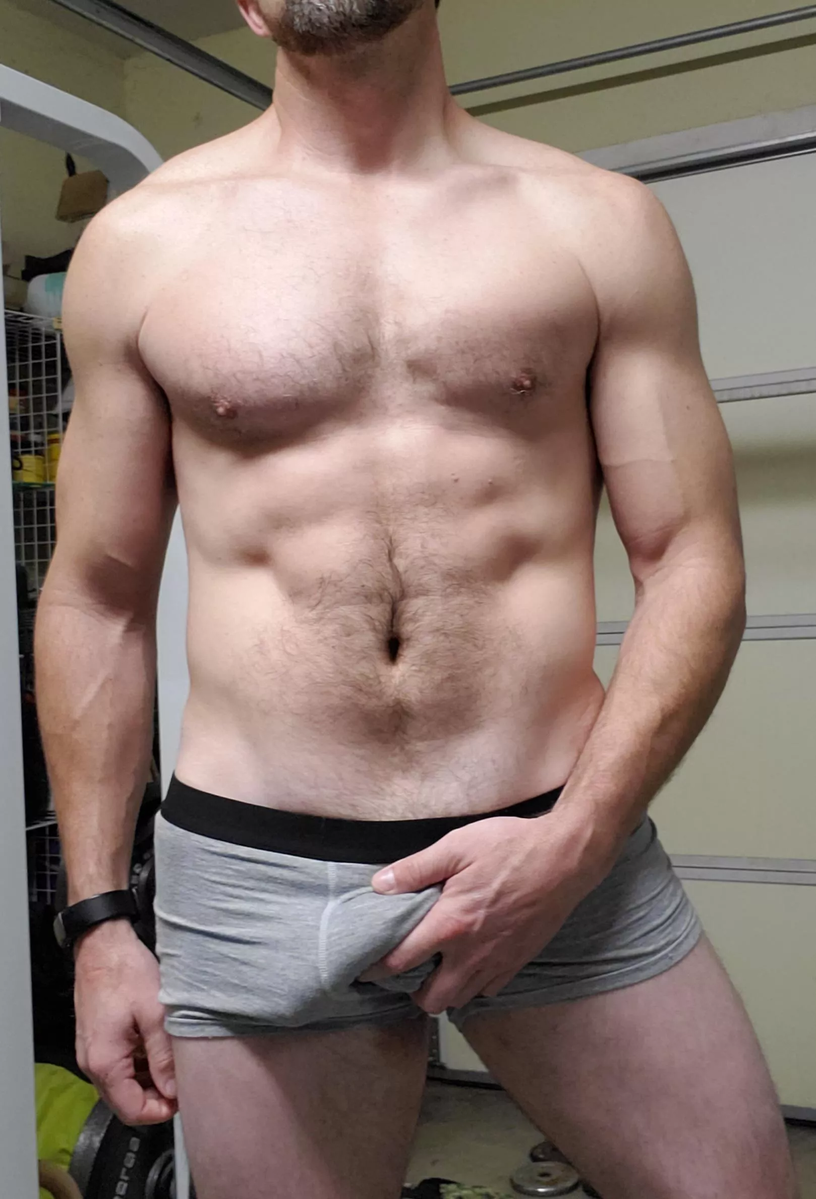 do ya mind if I workout in my boxers? [42]