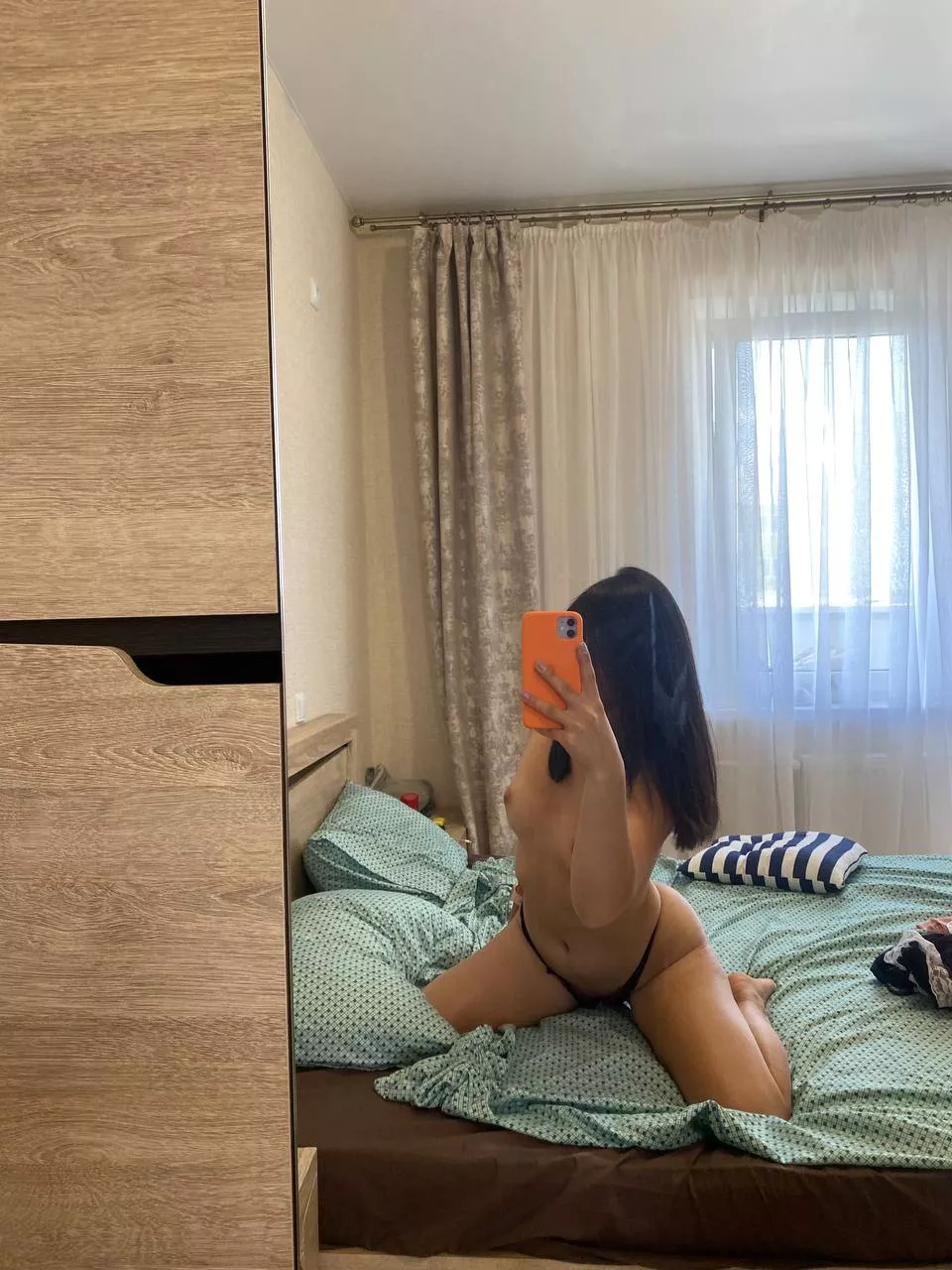 From this angle, I'm falling in love with my ass again